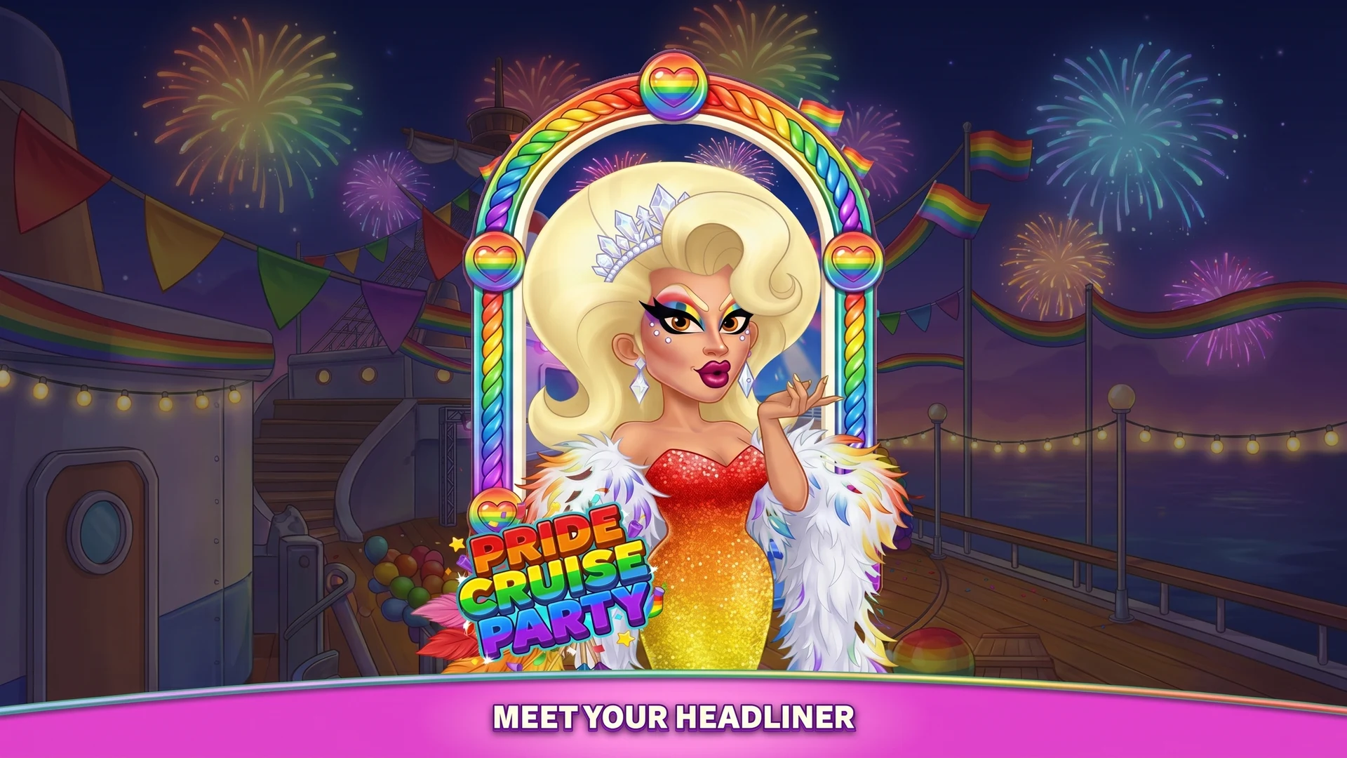 Merge Cruise: Mystery Puzzle screenshot