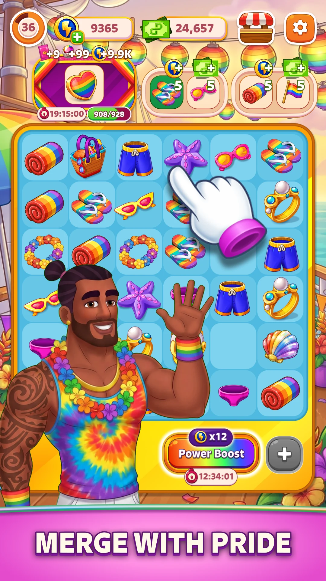 Merge Cruise: Mystery Puzzle screenshot