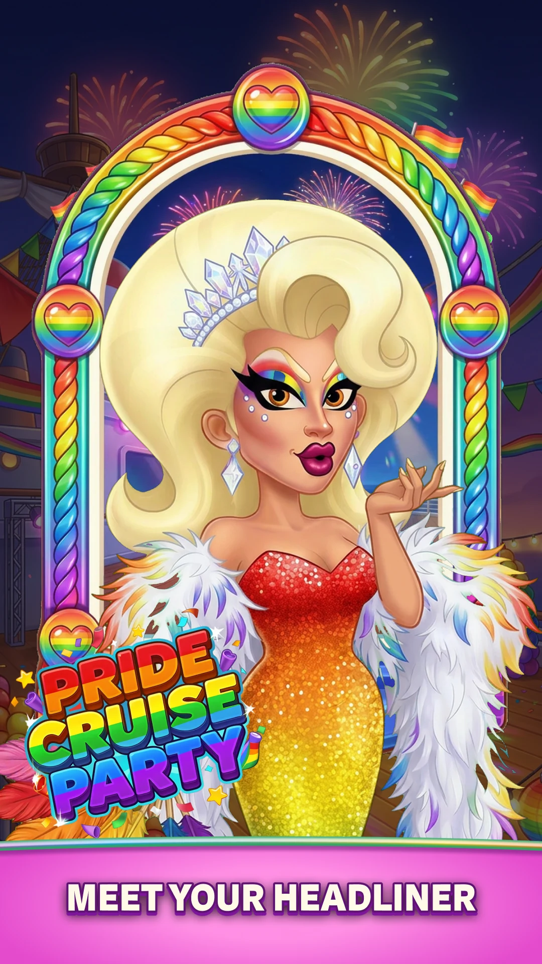 Merge Cruise: Mystery Puzzle screenshot